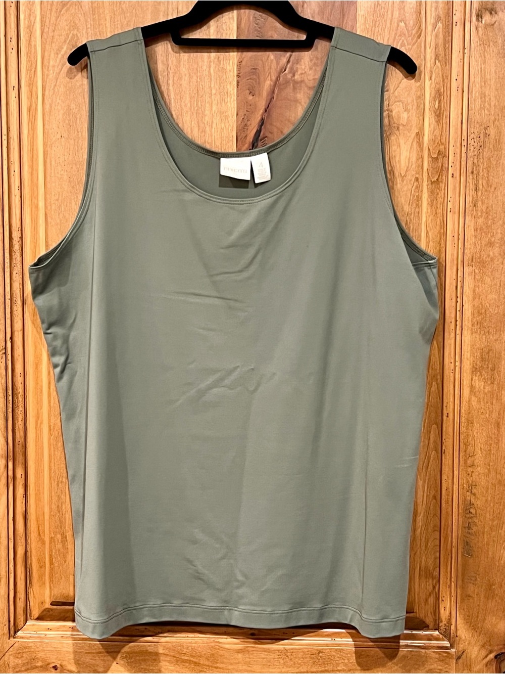 Chico’s Scoop Neck Tank Top - Sage Green